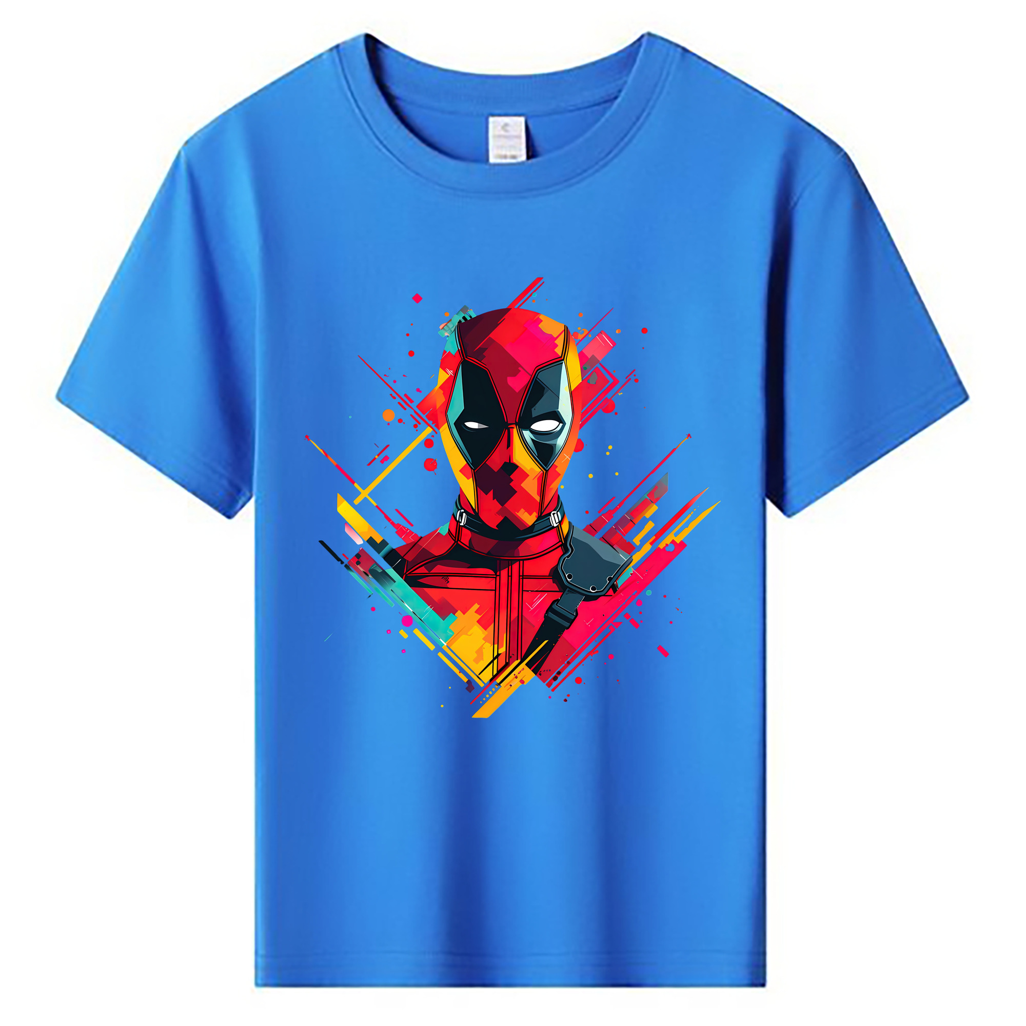 （画像用） Deadpool デッドプール 綿100％キッズTシャツ（フロントプリント）